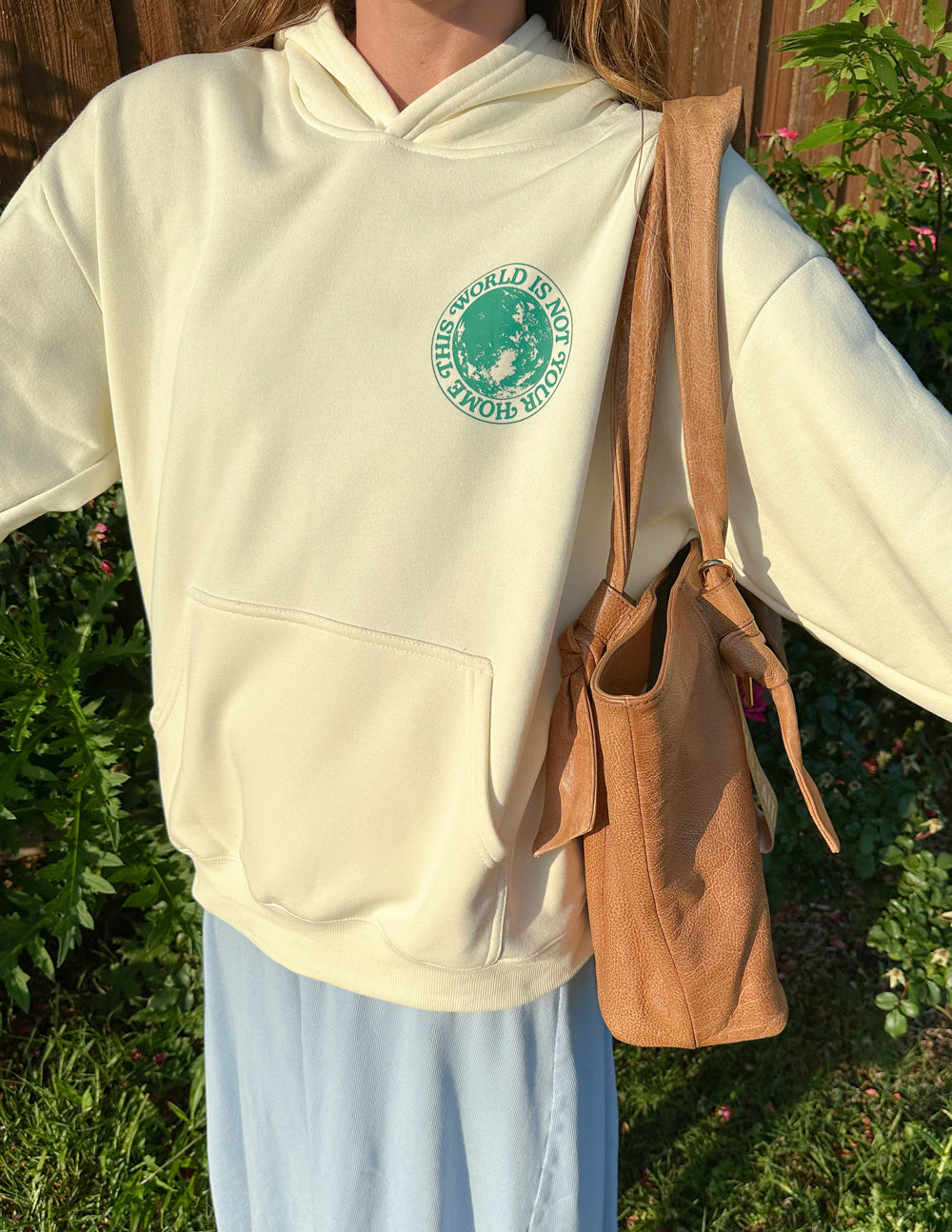 Elevated Faith This World Is Not Your Home Unisex Hoodie - Egret