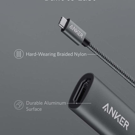 Anker <b>310</b> USB - C Adapter (4K HDMI) Black