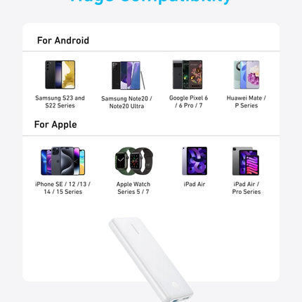 Anker <b>313</b> Power Bank (PowerCore 10K) White