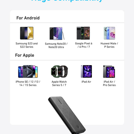 Anker <b>313</b> Power Bank (PowerCore 10K) Black