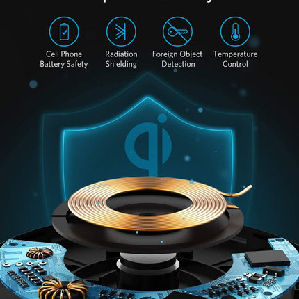 Anker <b>313</b> Wireless Charger (Pad) Black