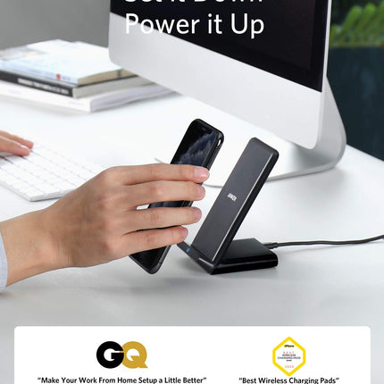 Anker <b>313</b> Wireless Charger (Stand) Black