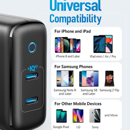 Anker <b>324</b> Charger (40W) Black