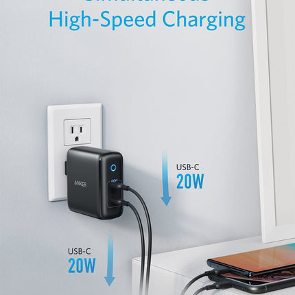 Anker <b>324</b> Charger (40W) Black