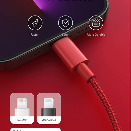 Anker <b>331</b> USB - C to Lightning Cable Silver