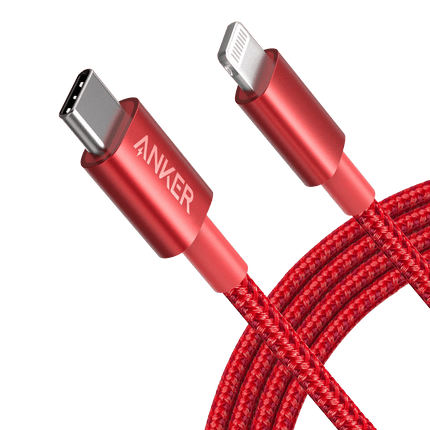 Anker <b>331</b> USB - C to Lightning Cable Red