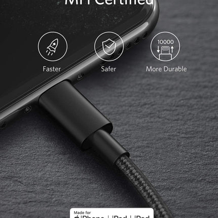 Anker <b>331</b> USB - C to Lightning Cable Black