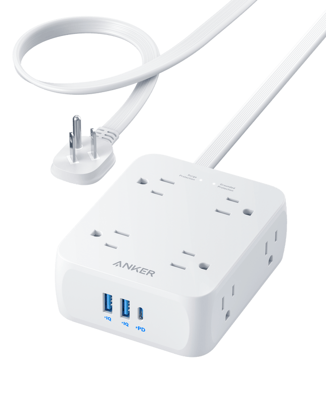 Anker <b>341</b> USB Power Strip White