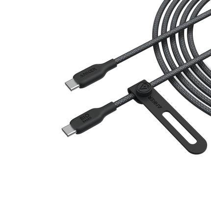 Anker <b>543</b> USB - C to USB - C Cable (Bio - Braided) 10 ft