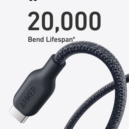 Anker <b>543</b> USB - C to USB - C Cable (Bio - Braided) 6 ft