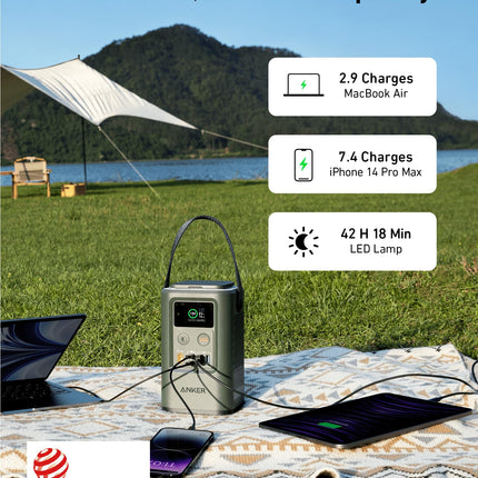Anker <b>548</b> Power Bank (PowerCore Reserve 192Wh) Sprout Green