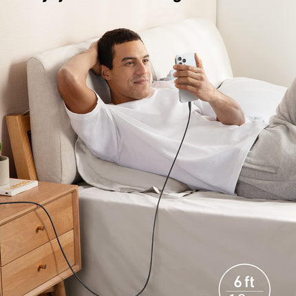 Anker <b>551</b> USB - A to Lightning Cable (3 ft / 6 ft / 10 ft) Black