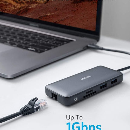 Anker <b>553</b> USB - C Hub (8 - in - 1) Black