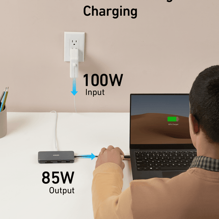 Anker <b>555</b> USB - C Hub (8 - in - 1) Black