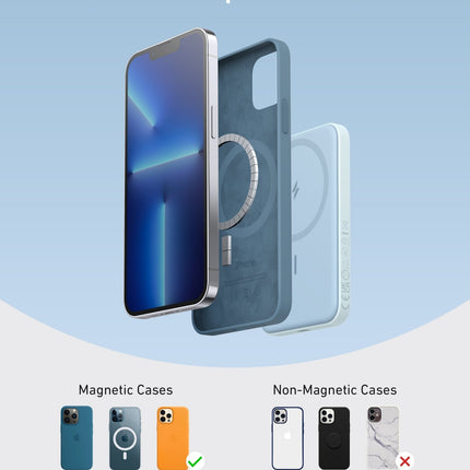 Anker <b>621</b> Magnetic Battery (MagGo) Misty Blue