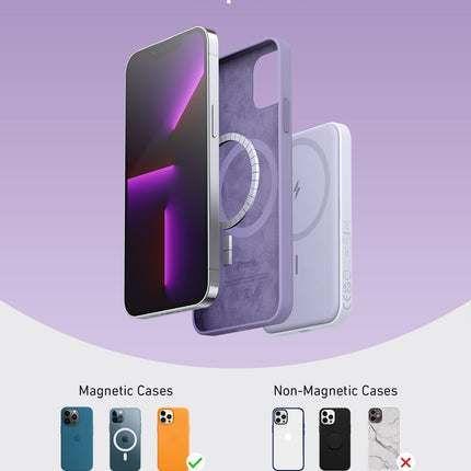 Anker <b>621</b> Magnetic Battery (MagGo) Lilac Purple