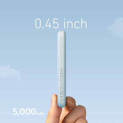 Anker <b>621</b> Magnetic Battery (MagGo) Misty Blue