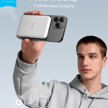 Anker <b>621</b> Magnetic Battery (MagGo) Dolomite White