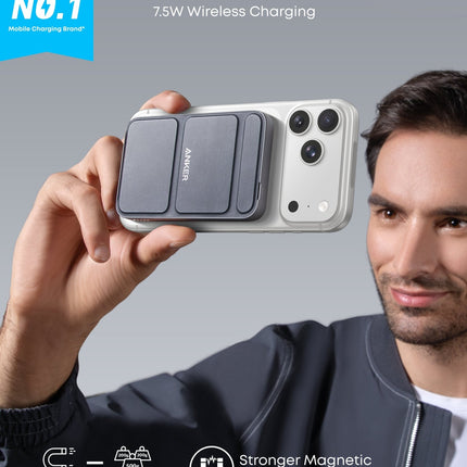 Anker <b>622</b> Magnetic Battery (MagGo) Interstellar Gray