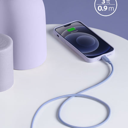 Anker <b>641</b> USB - C to Lightning Cable (Flow, 3 ft Silicone) 3ft