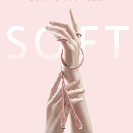 Anker <b>641</b> USB - C to Lightning Cable (Flow, 3 ft Silicone) 6ft