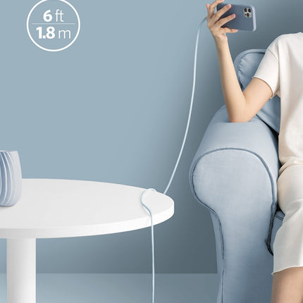 Anker <b>641</b> USB - C to Lightning Cable (Flow, Silicone) 6ft