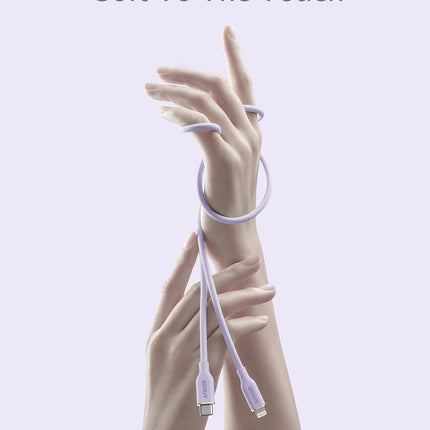 Anker <b>641</b> USB - C to Lightning Cable (Flow, Silicone) 6ft