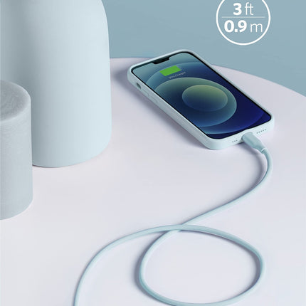 Anker <b>641</b> USB - C to Lightning Cable (Flow, Silicone) 3ft