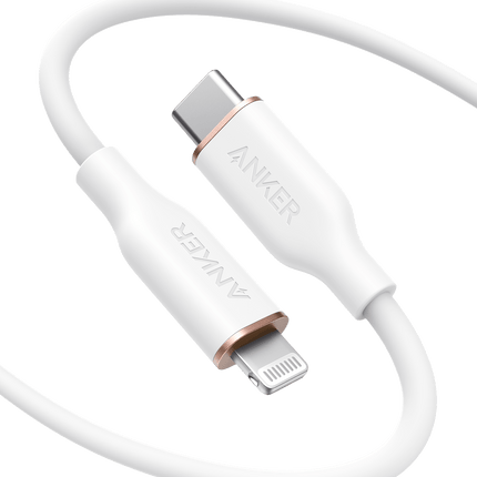 Anker <b>641</b> USB - C to Lightning Cable (Flow, Silicone) 6ft