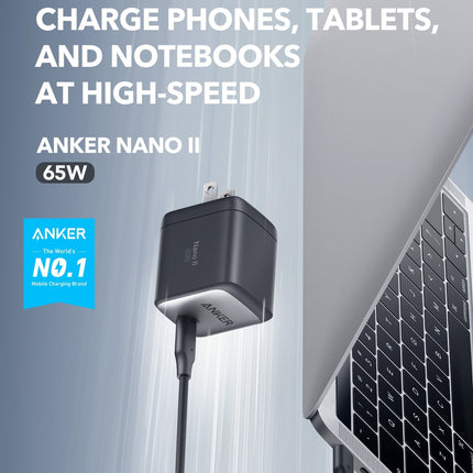 Anker <b>715</b> Charger (Nano II 65W) Black