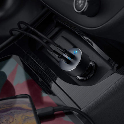 Anker <b>PowerDrive III</b> Duo USB - C Car Charger