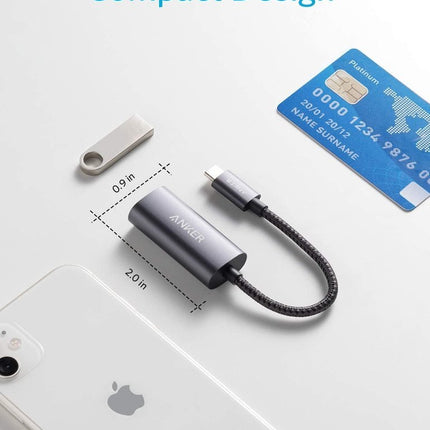 Anker <b>PowerExpand</b> USB - C to Gigabit Ethernet Adapter Gray