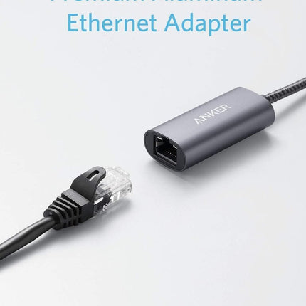 Anker <b>PowerExpand</b> USB - C to Gigabit Ethernet Adapter Gray