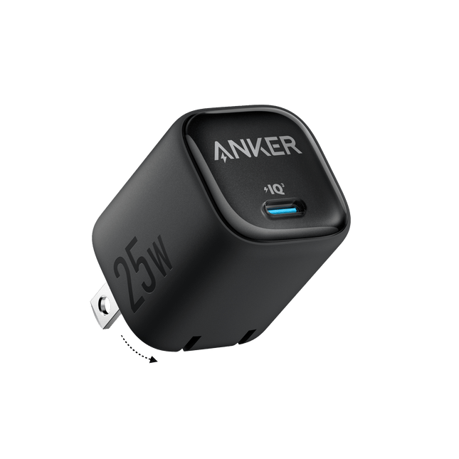 Anker Charger (25W, Compact) Black