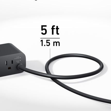 Anker Charging Station (7 - in - 1, 100W) Black Stone