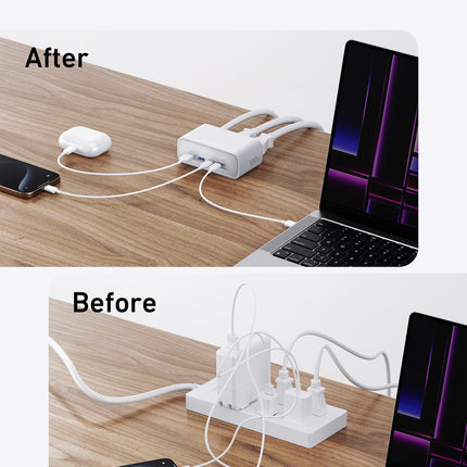 Anker Charging Station (7 - in - 1, 100W) Shell White