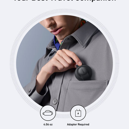 Anker MagGo Wireless Charging Station (3 - in - 1, Foldable Pad) Black Stone