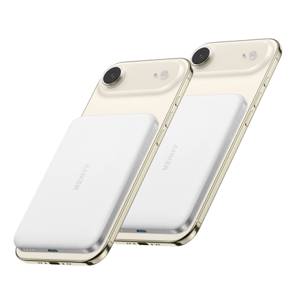 Anker Nano Power Bank (5K, MagGo, Slim)Aurora White | 2 - Pack32