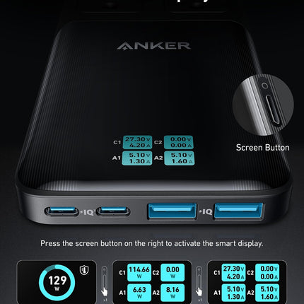 Anker Prime 6 - in - 1 Charging Station (140W)5