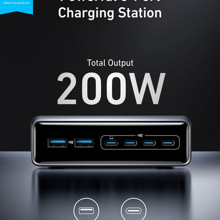 Anker Prime Charger (200W, 6 Ports, GaN)2