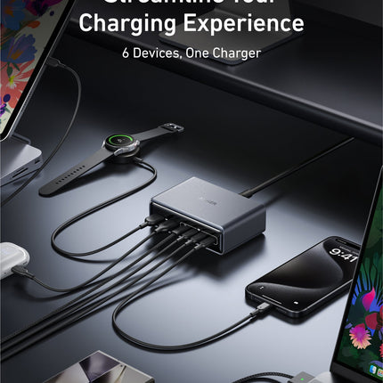 Anker Prime Charger (200W, 6 Ports, GaN)4