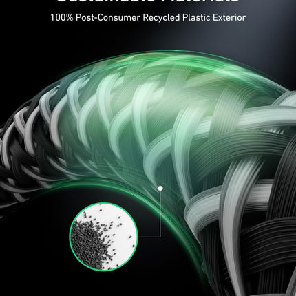 Anker Prime USB - C to USB - C Cable (240W, Upcycled - Braided) 6 ft