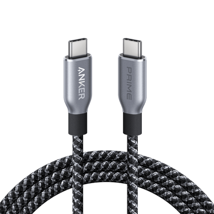 Anker Prime USB - C to USB - C Cable (240W, Upcycled - Braided) 6 ft