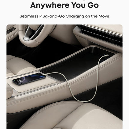 Anker USB - A to USB - C Cable (3 ft/6 ft, Upcycled - Braided) White