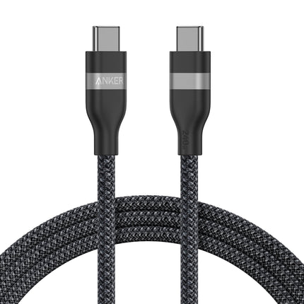 Anker 240W USB-C Cable Upcycled Braided 6ft front
