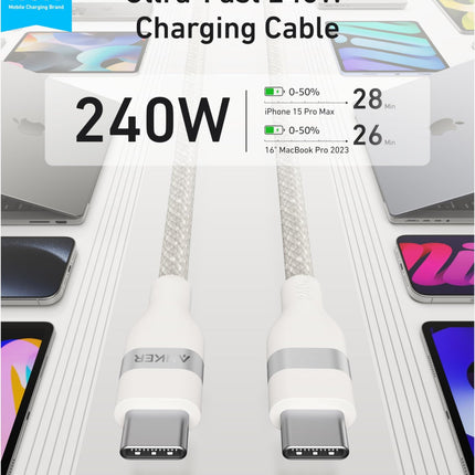 Anker 240W USB-C Cable Upcycled Braided - package