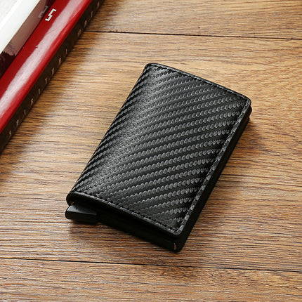 RFID blocking slim pop-up wallet – view 2