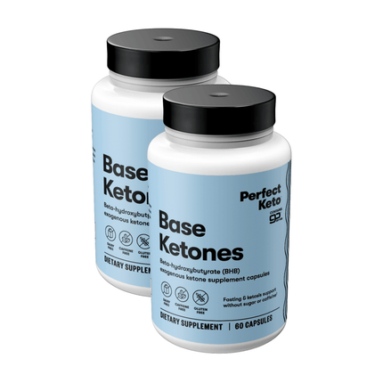 Base Ketones - Exogenous Ketones Drink Mix with goBHB® Unflavored Capsules 2 - PackBase Ketones - Exogenous Ketones Drink Mix with goBHB®Unflavored Capsules 2 - Pack4