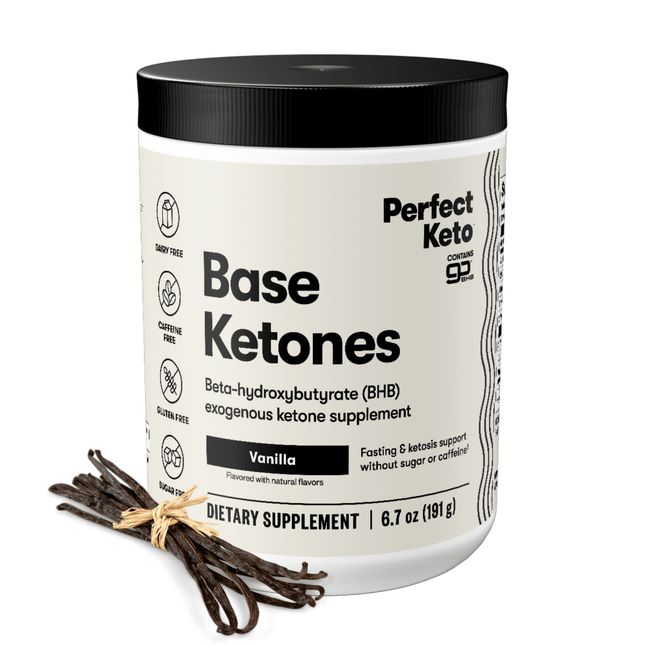 Base Ketones - Exogenous Ketones Drink Mix with goBHB® VanillaBase Ketones - Exogenous Ketones Drink Mix with goBHB®Vanilla2