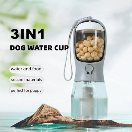 3-in-1 portable dog water bottle – view 4